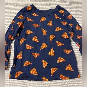 🔆5/$25 Joe Fresh Pizza Long Sleeve Shirt Size 18-24 Months